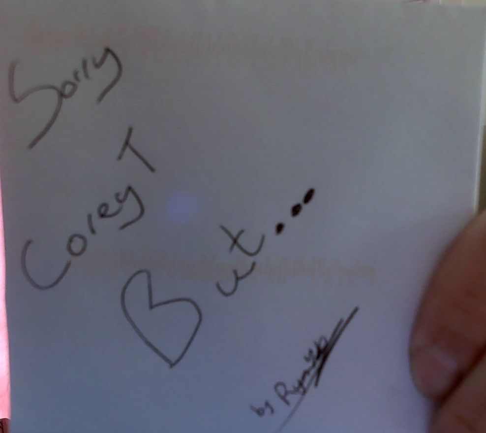 Sorry CoreyT But…